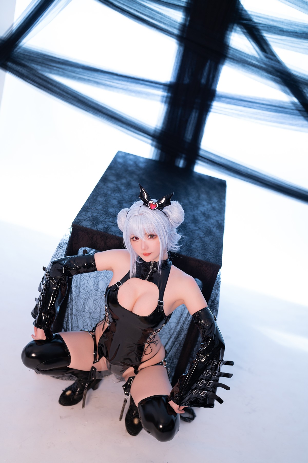 Cosplay 星之迟迟 水蓝小恶魔