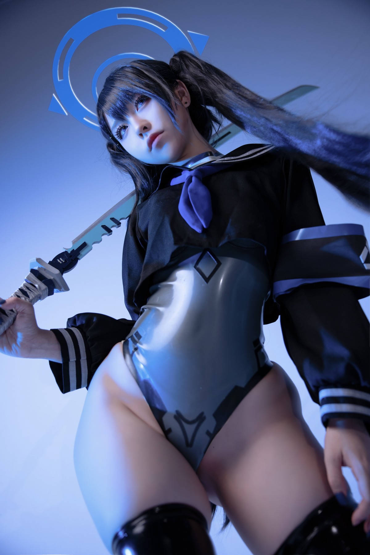 Cosplay G44不会受伤 碧蓝档案 猫塚响