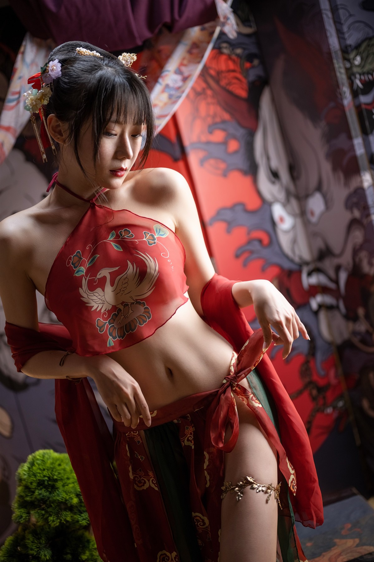 Cosplay 香草喵露露 春节贺图
