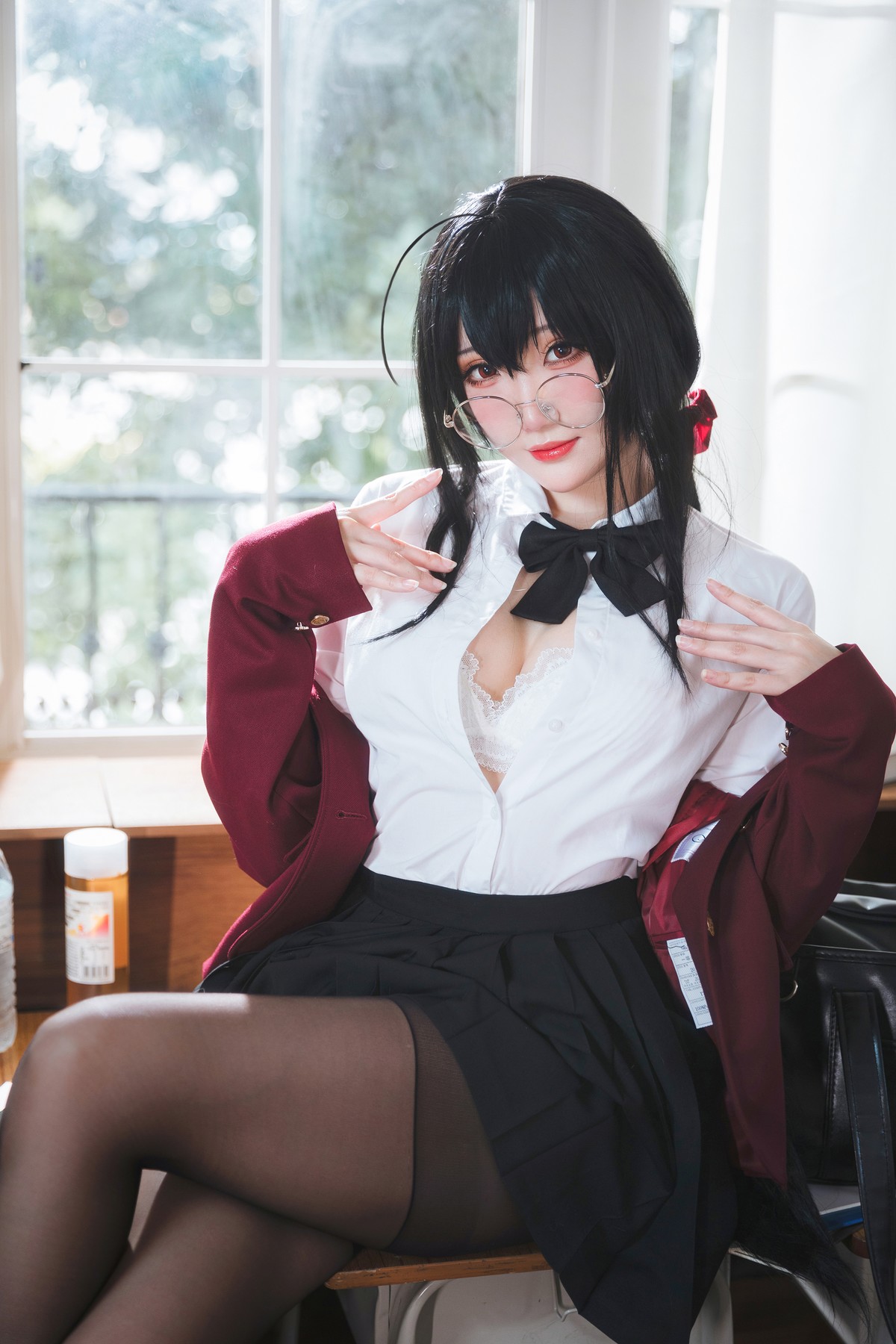 Cosplay 瓜希酱 大凤JK