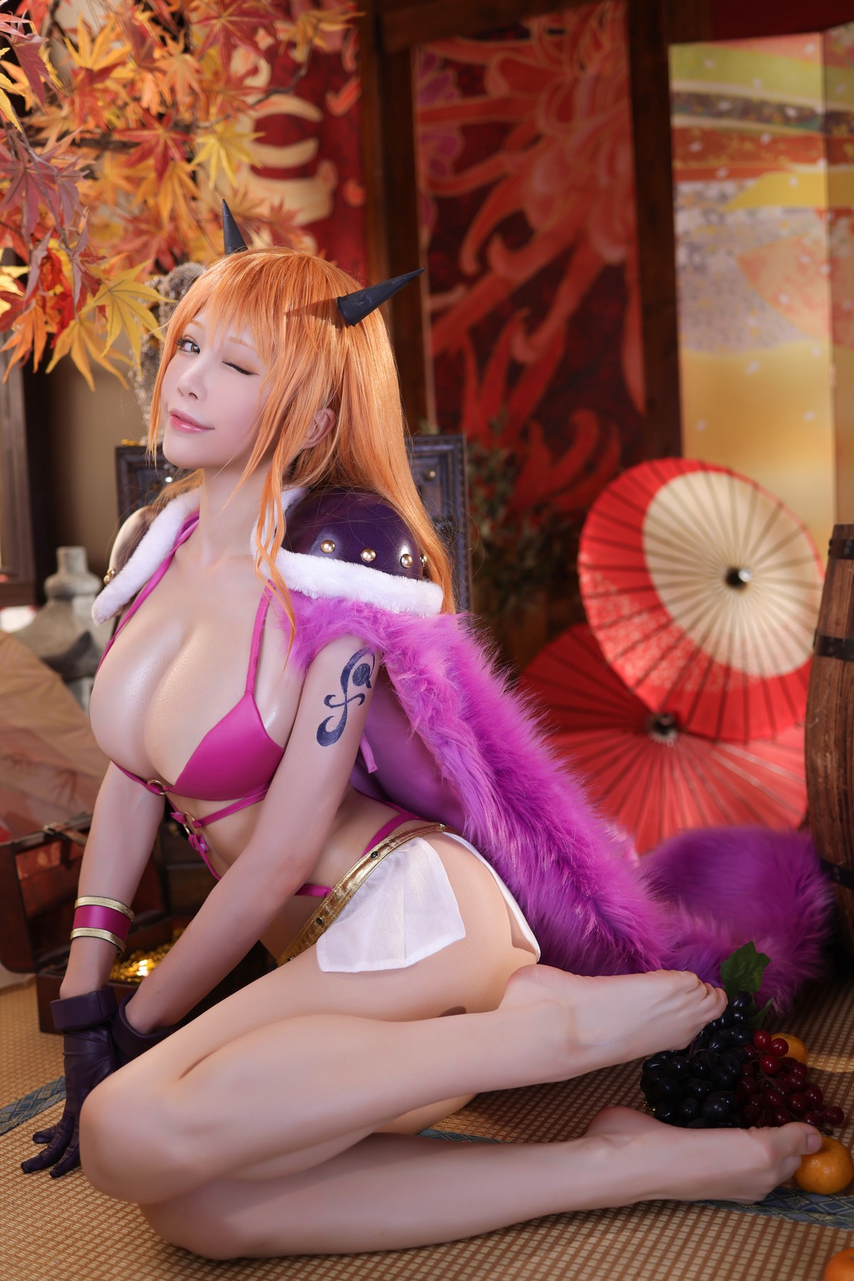 水淼aqua Cosplay 海贼王 娜美