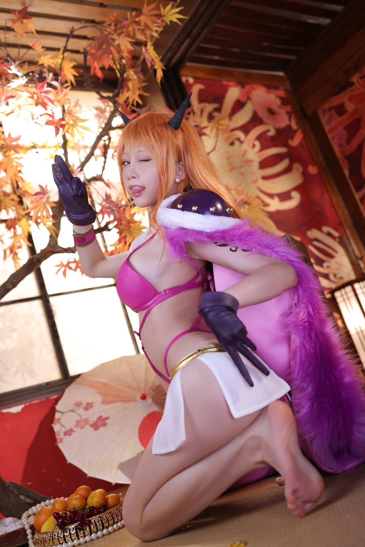 水淼aqua Cosplay 海贼王 娜美