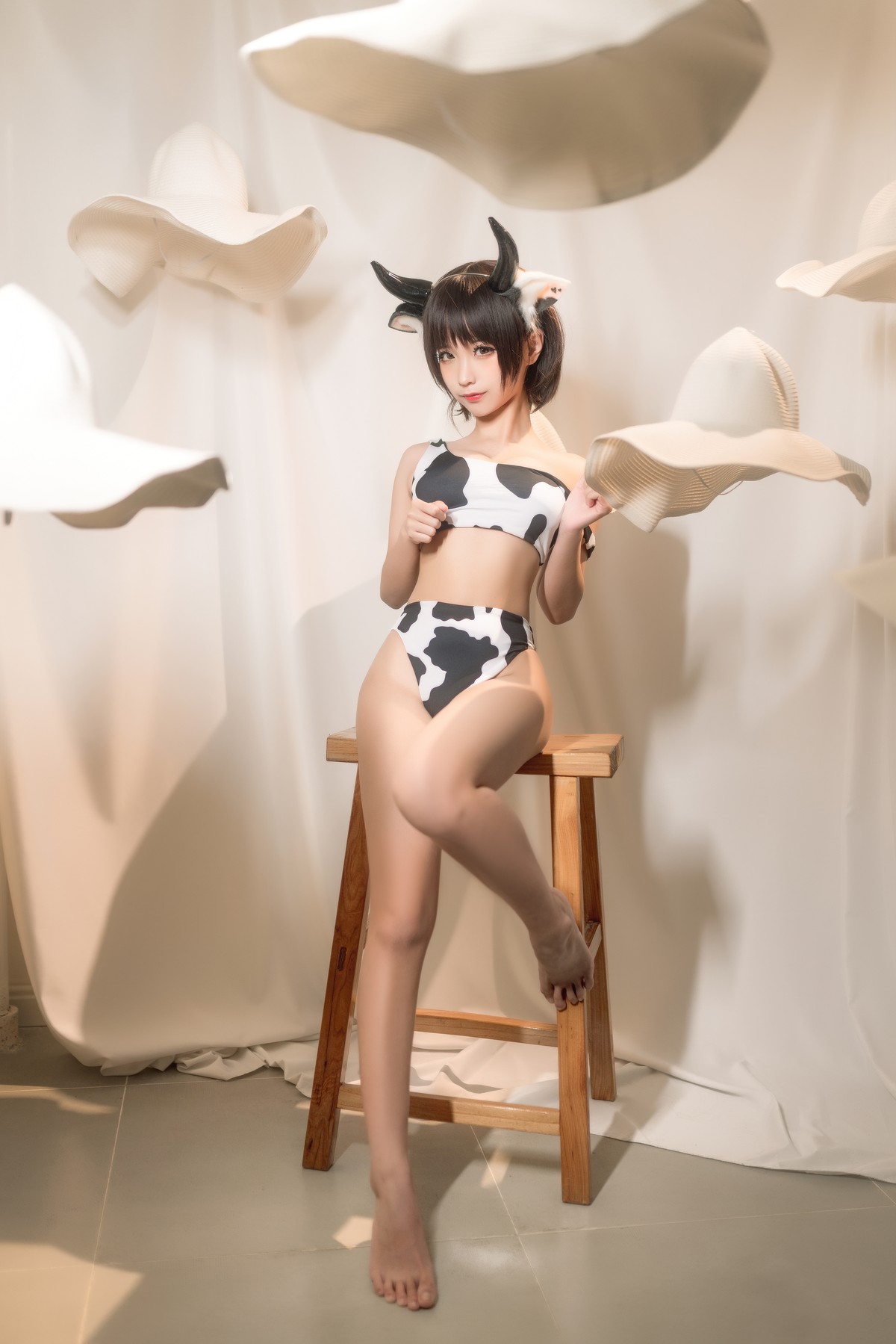 Cosplay 蠢沫沫 Chunmomo 花花牛