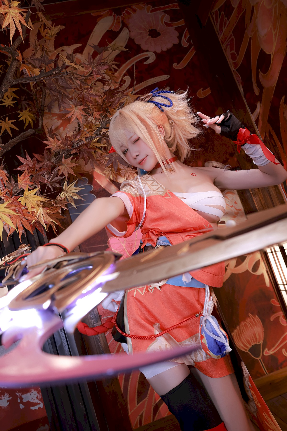 水淼aqua Cosplay 宵宫 Vol.01