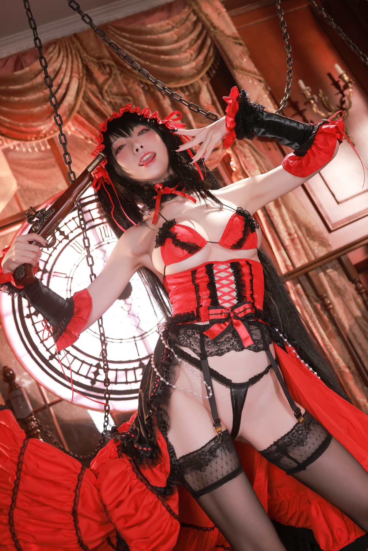 水淼aqua Cosplay 时崎狂三