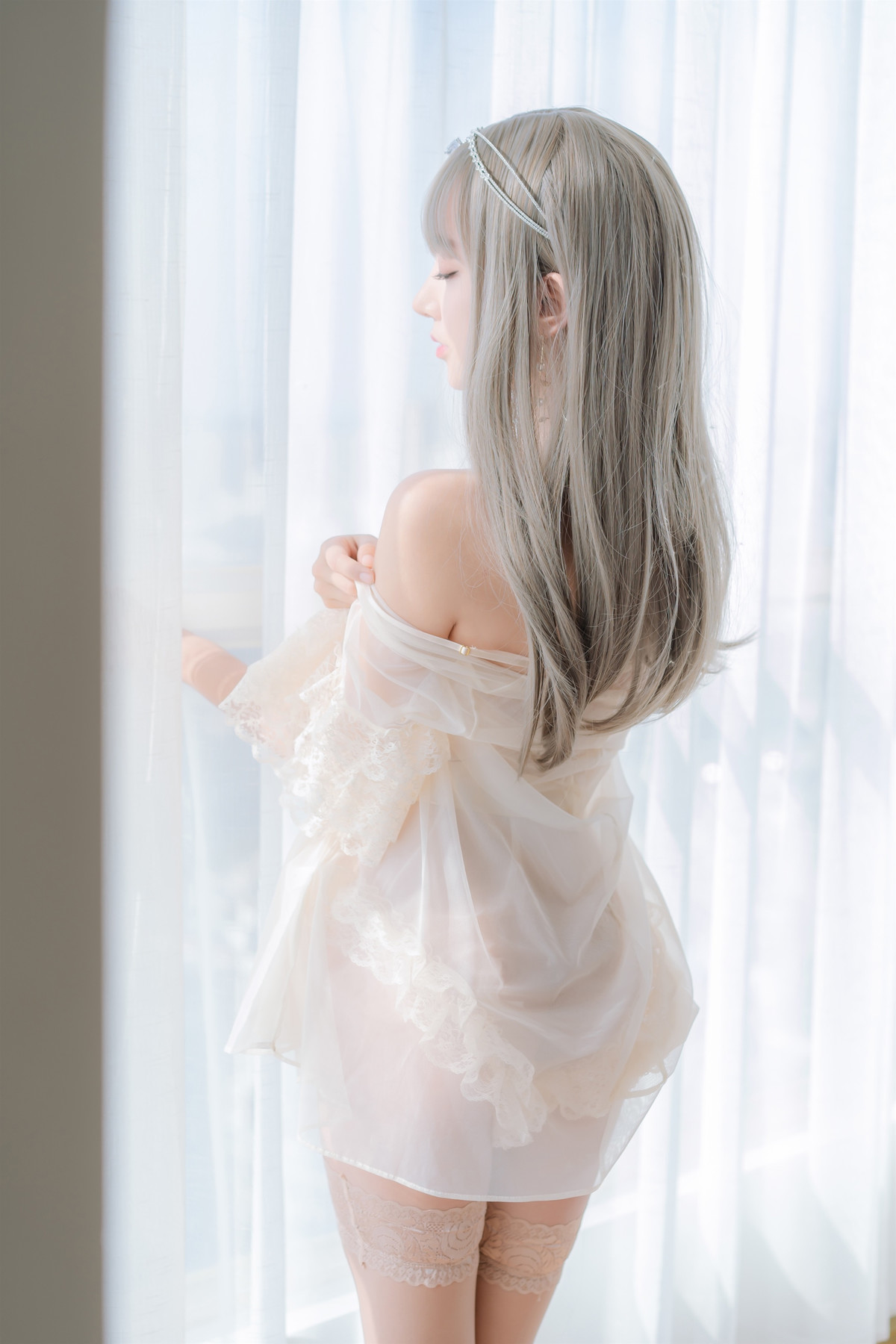 斗鱼米线线sama写真 Cosplay 凡尔赛公主