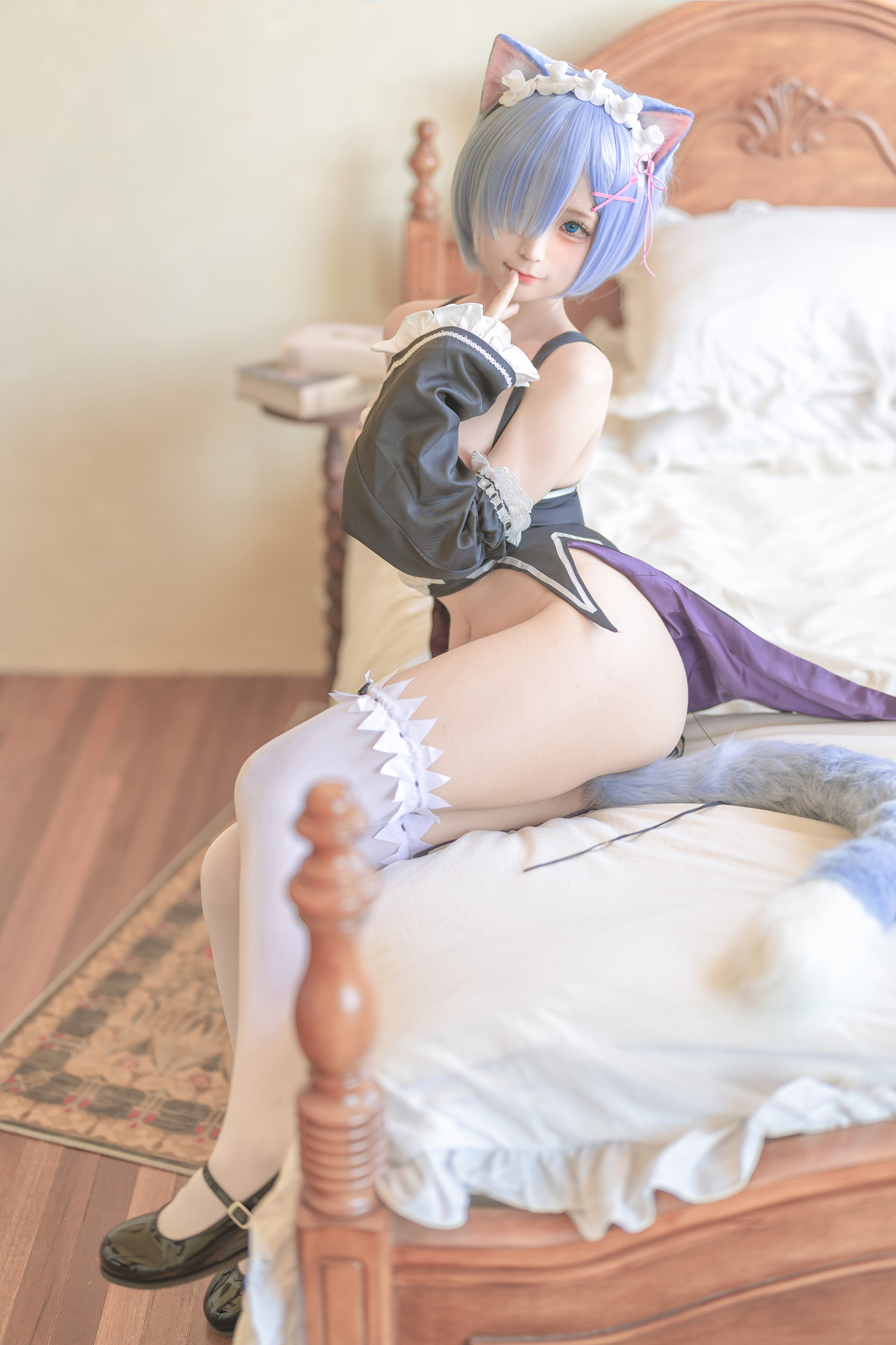 蠢沫沫 Cosplay 雷姆