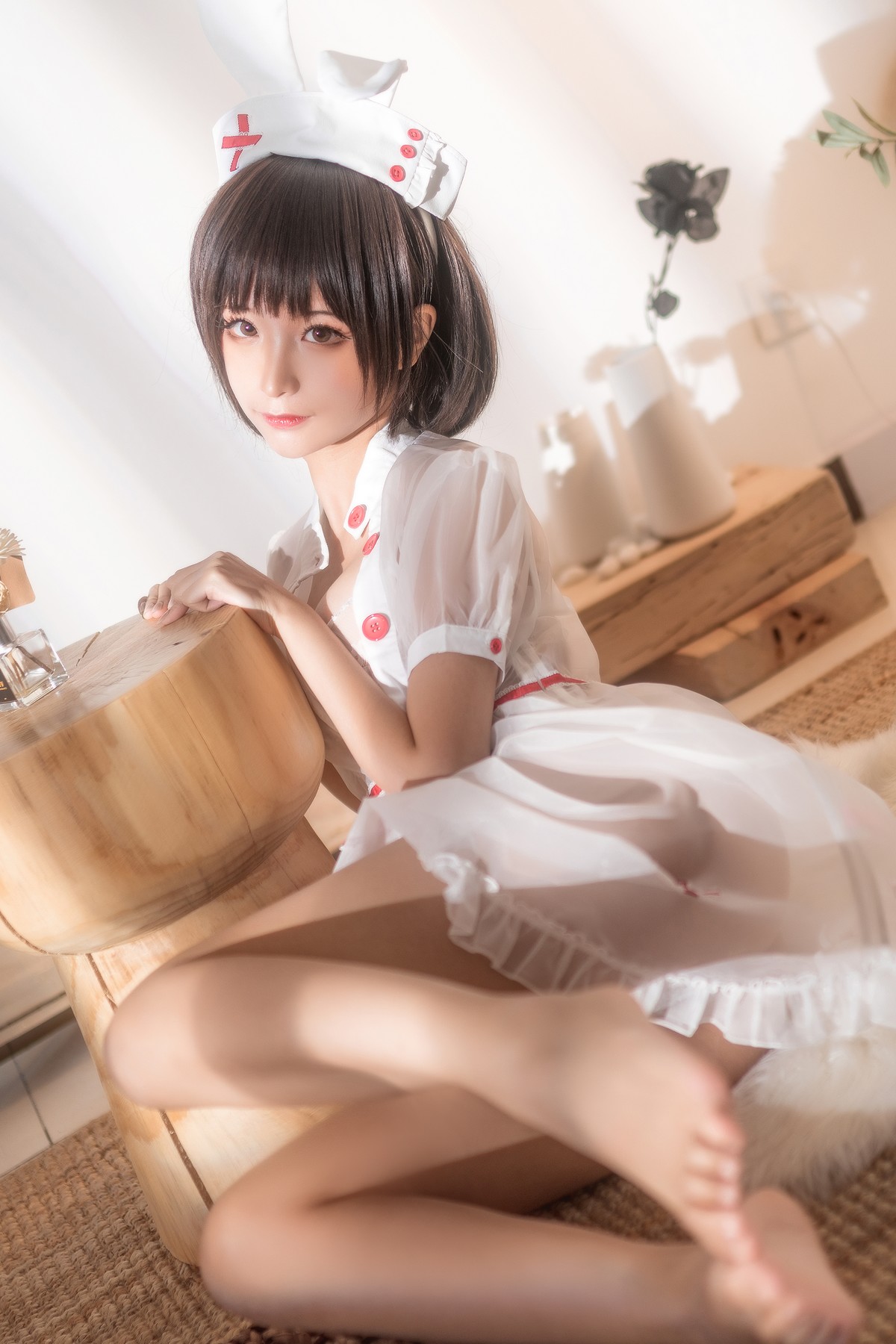 Cosplay 蠢沫沫 Chunmomo 透明护士