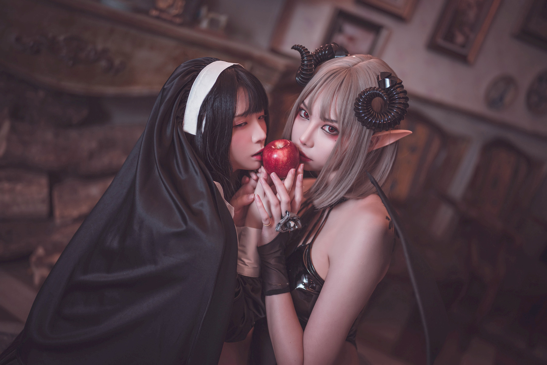 落落Raku Cosplay 林檎雙人