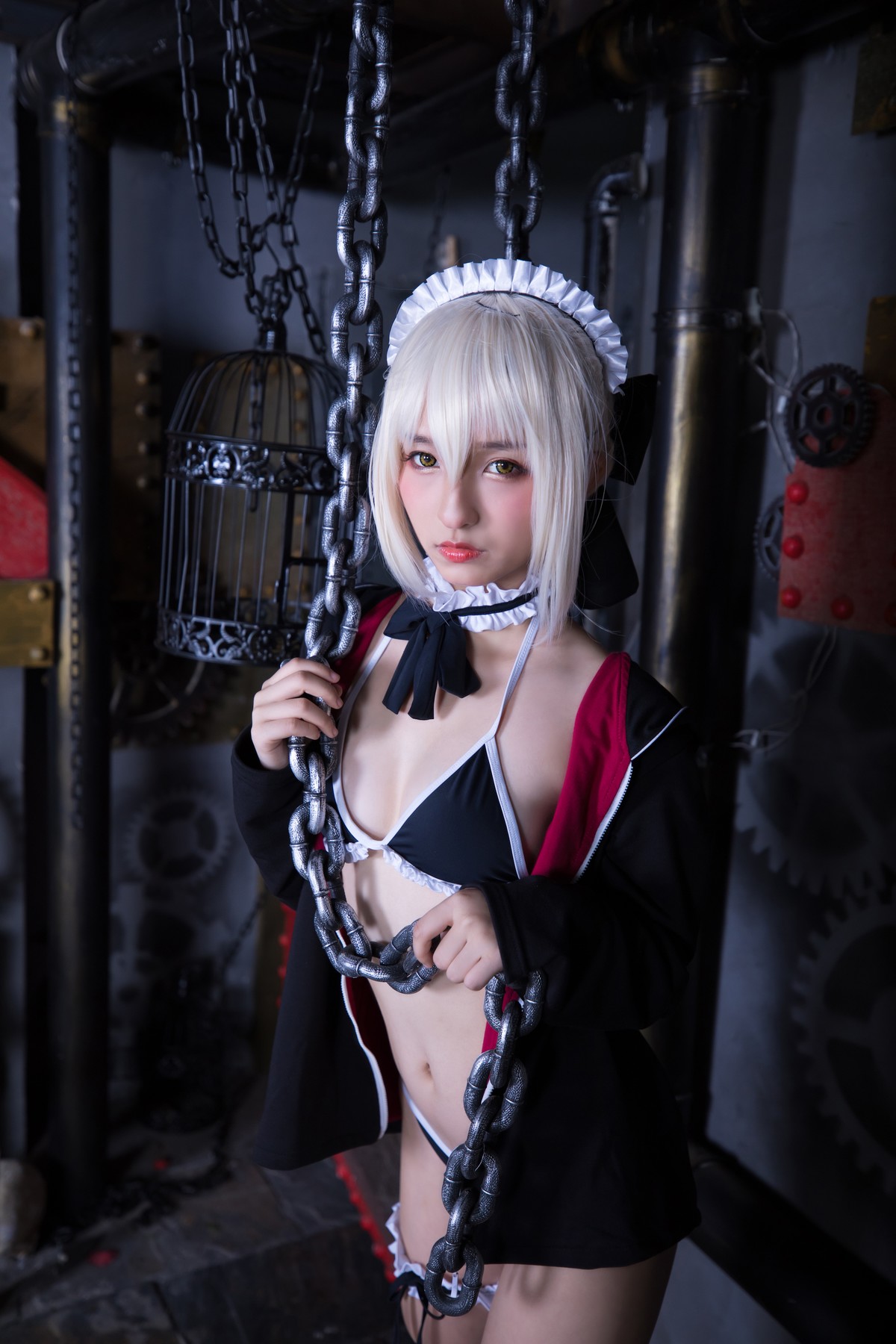 Cosplay 神楽坂真冬 绝对服从