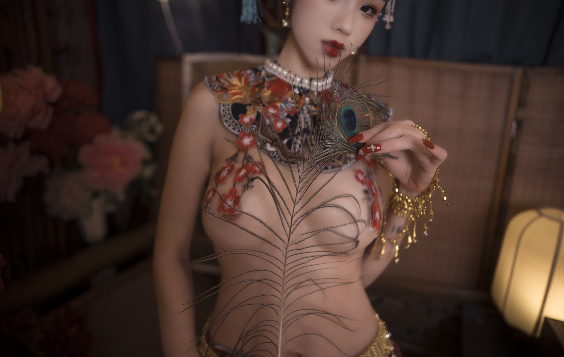 Cosplay 钛合金大粑粑 满清服饰