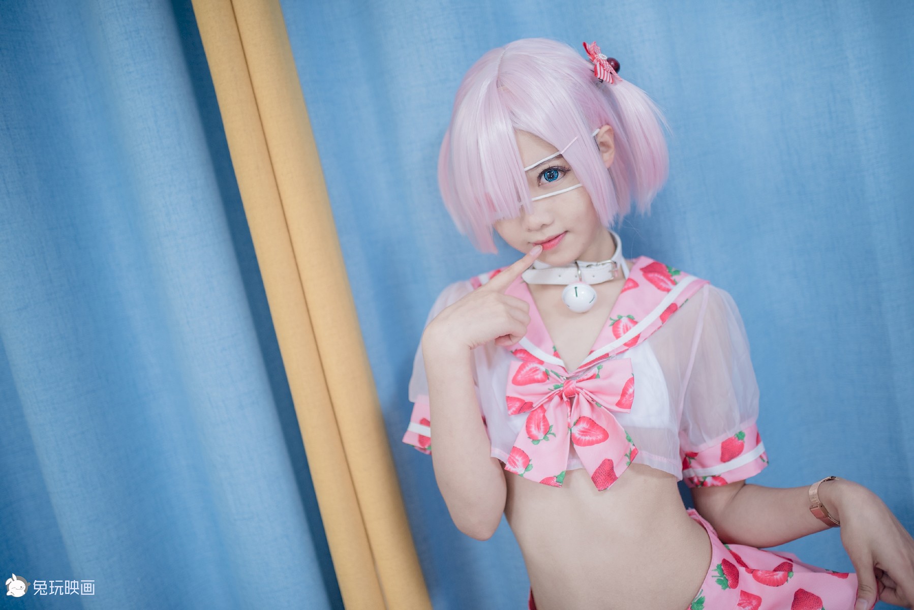 Cosplay 兔玩映画 草莓裙