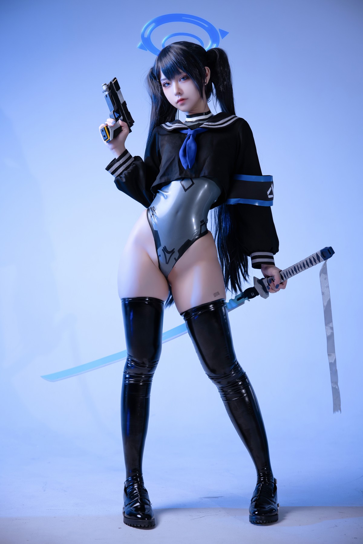 Cosplay G44不会受伤 碧蓝档案 猫塚响