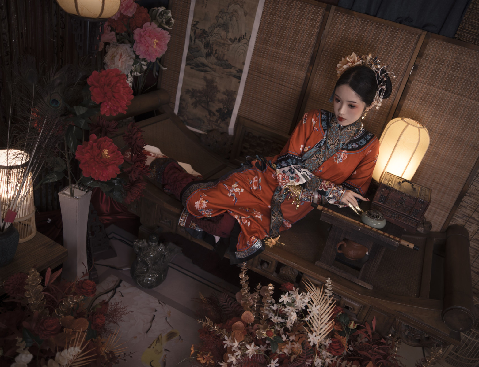 Cosplay 钛合金大粑粑 满清服饰