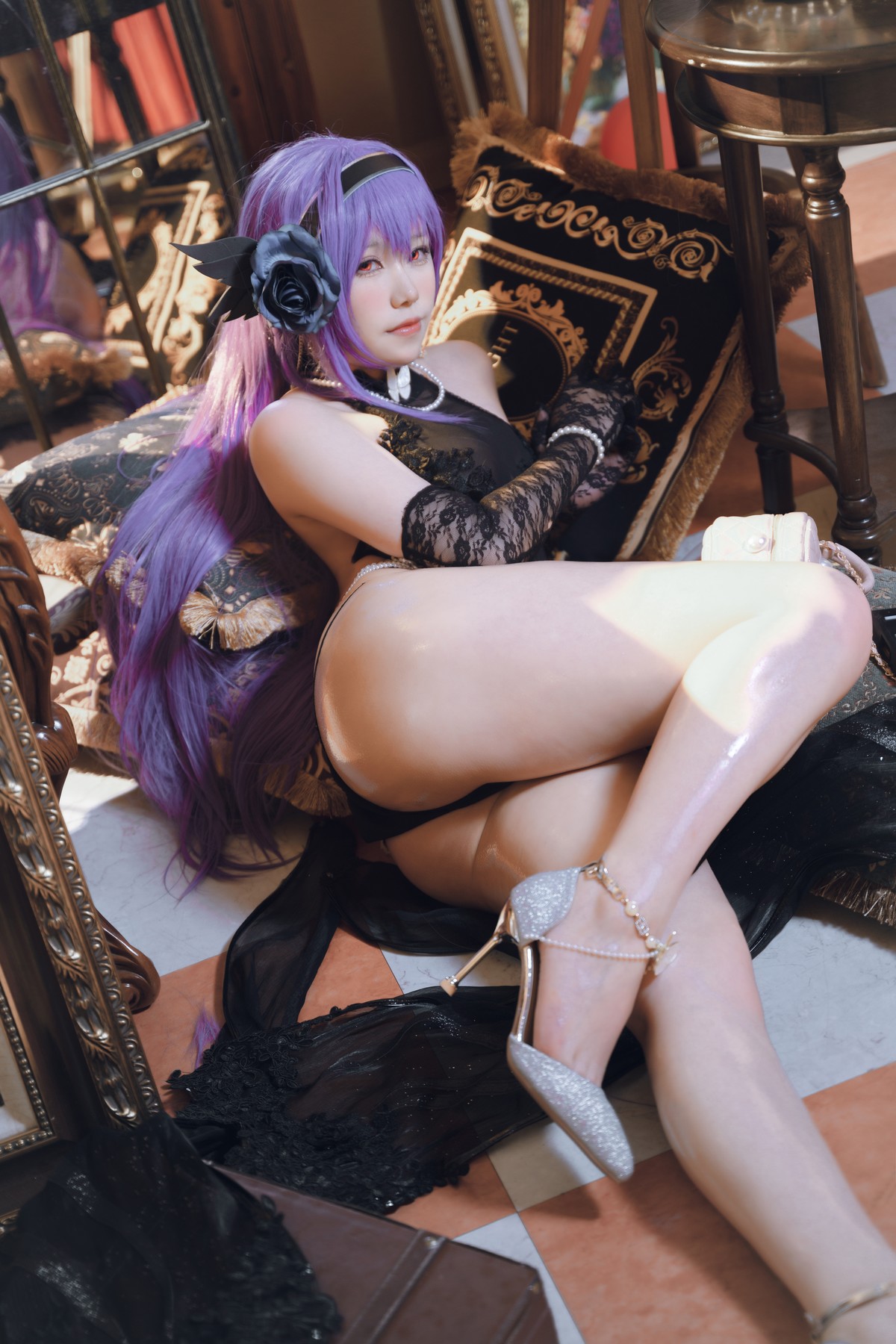 Cosplay 一北亦北 ZB-26 暗蔷摇曳