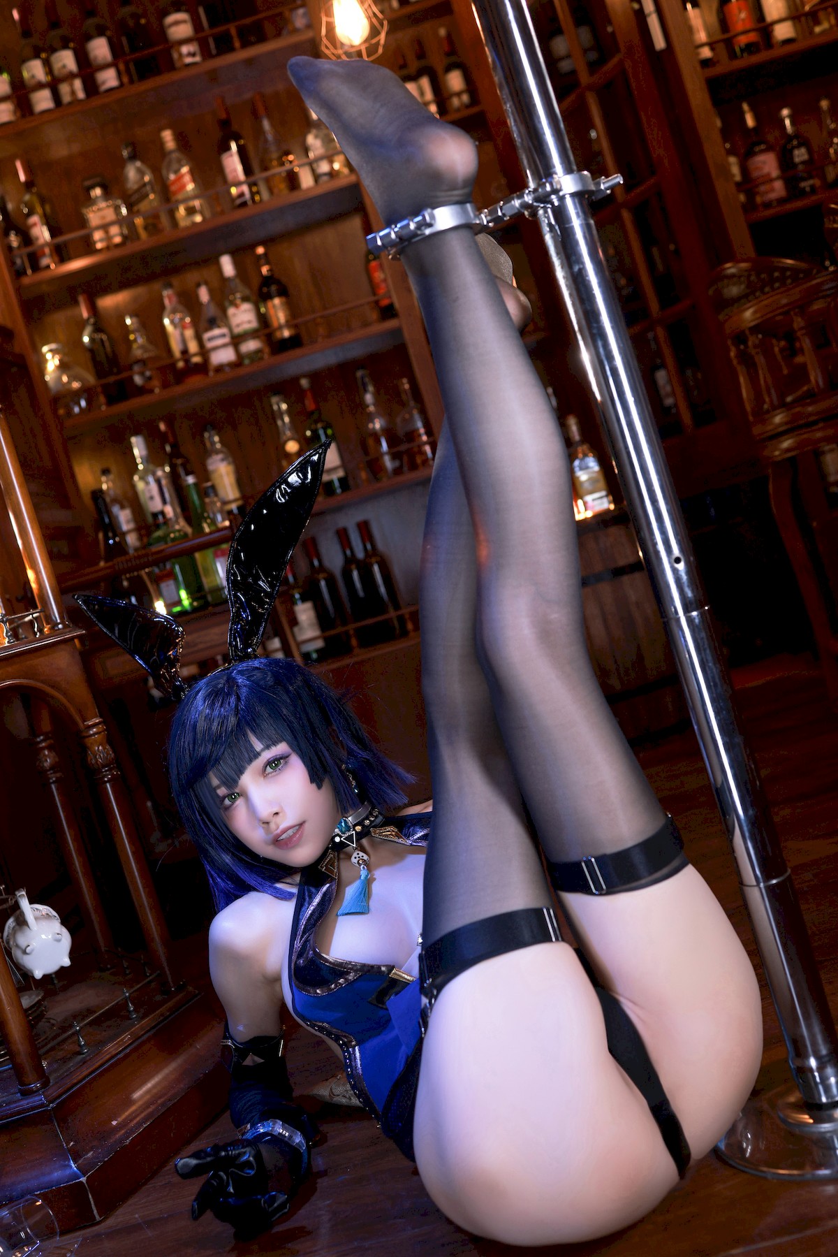 水淼aqua Cosplay 夜兰 Yelan Vol.02