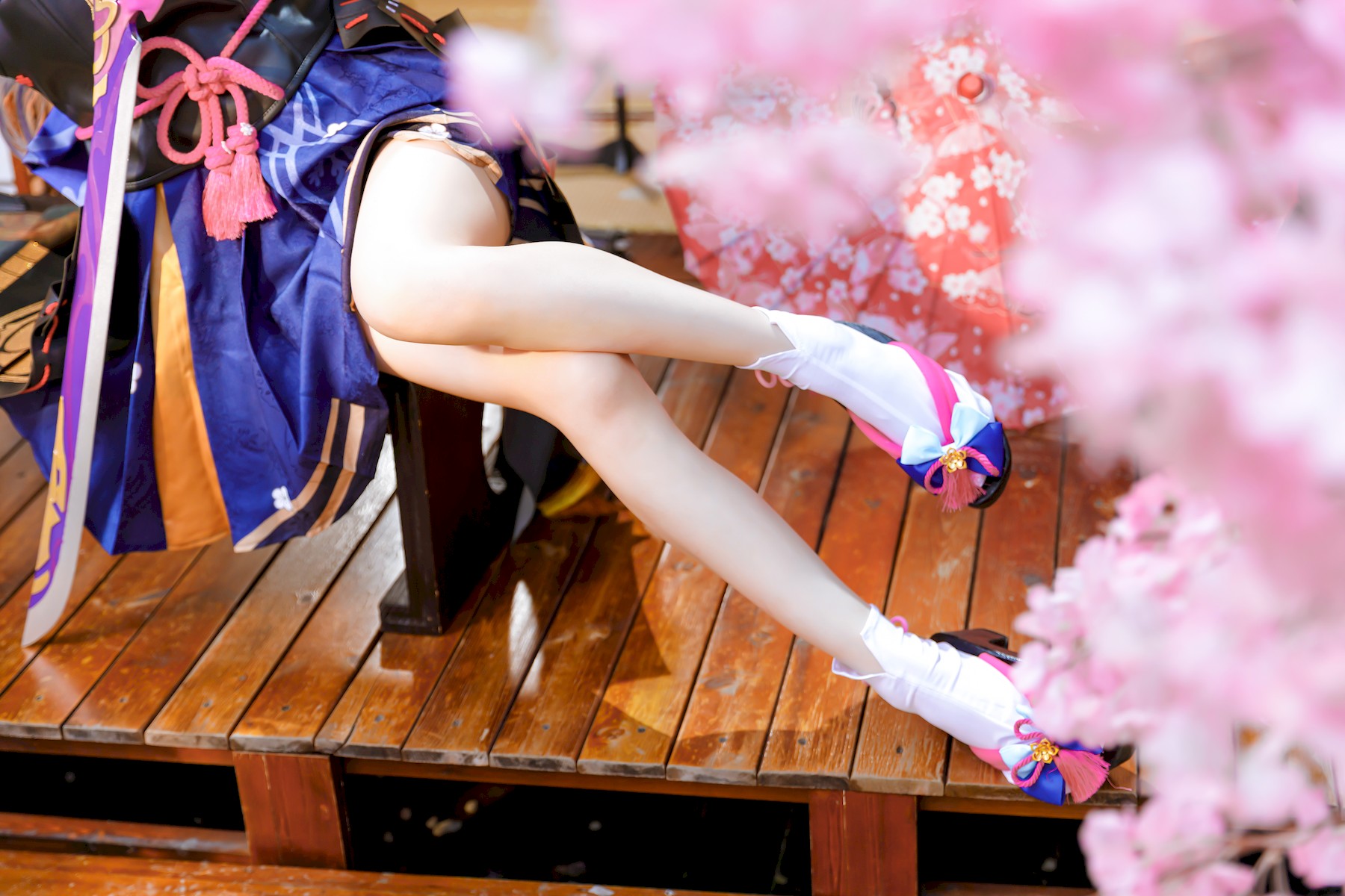 Cosplay 桜桃喵 神里绫华 Ayaka Kamisato