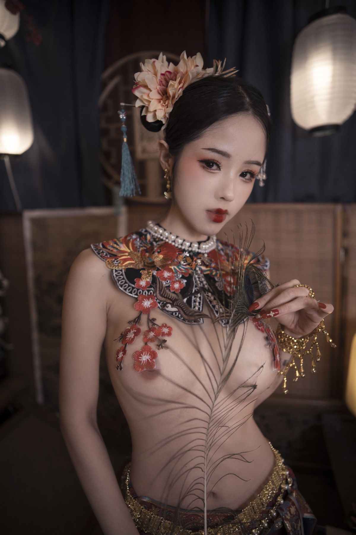 Cosplay 钛合金大粑粑 满清服饰