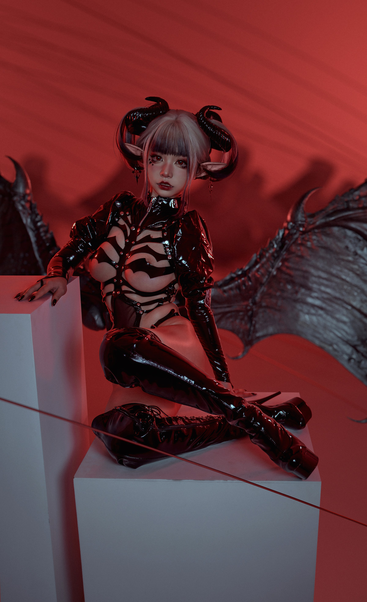 Cosplay 爆机少女喵小吉 骸骨少女