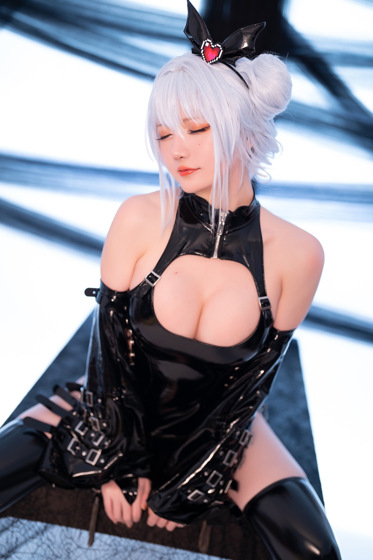 Cosplay 星之迟迟 水蓝小恶魔