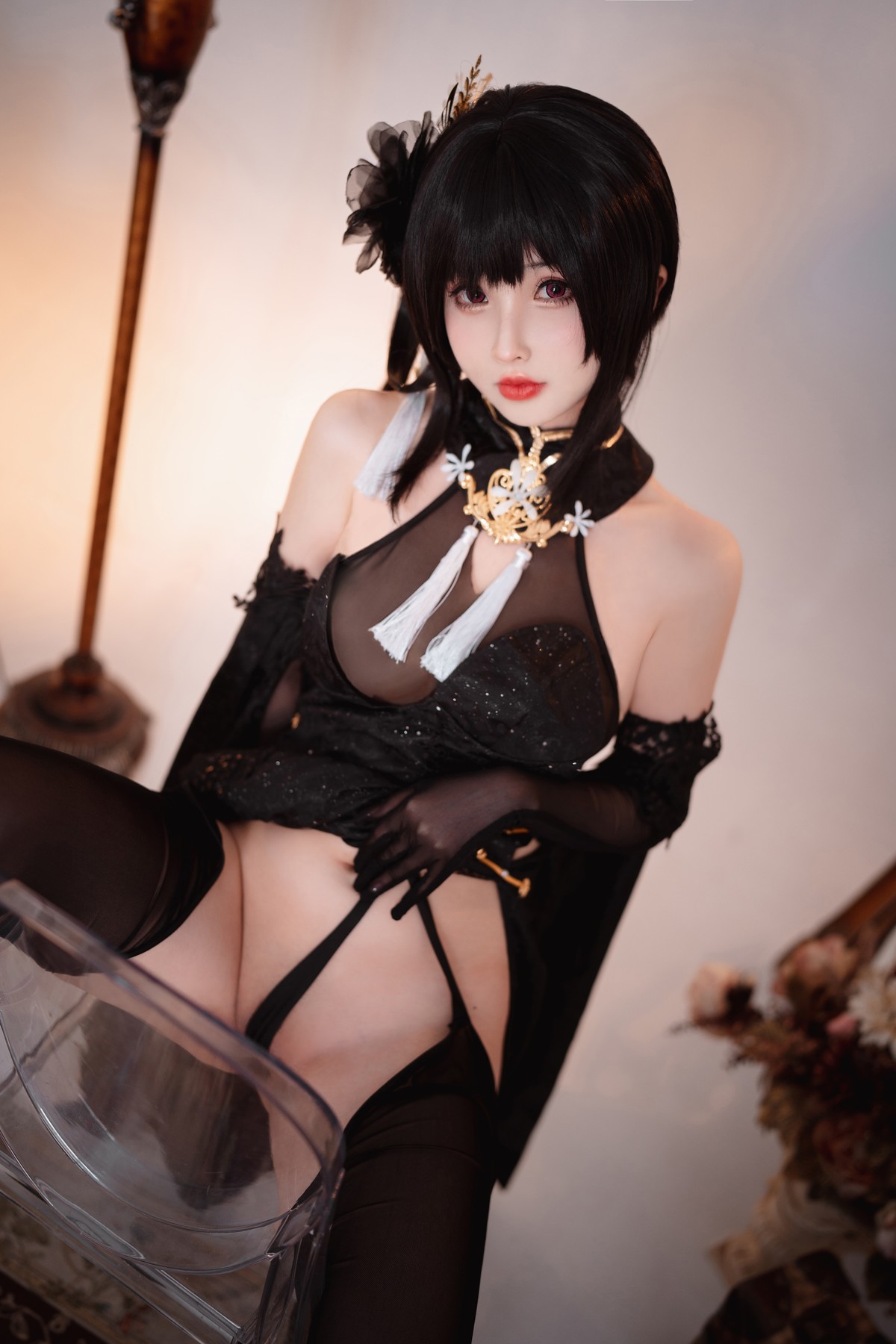 Rioko凉凉子 Cosplay 黑白镇海双人