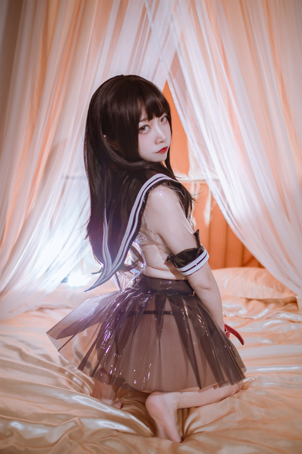 Cosplay 二佐Nisa 透明JK