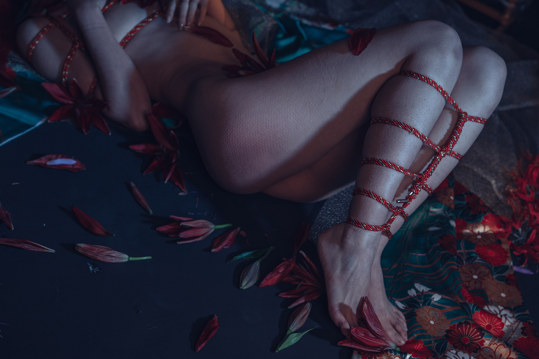 云溪溪 Cosplay 花与绳 Flower and Rope