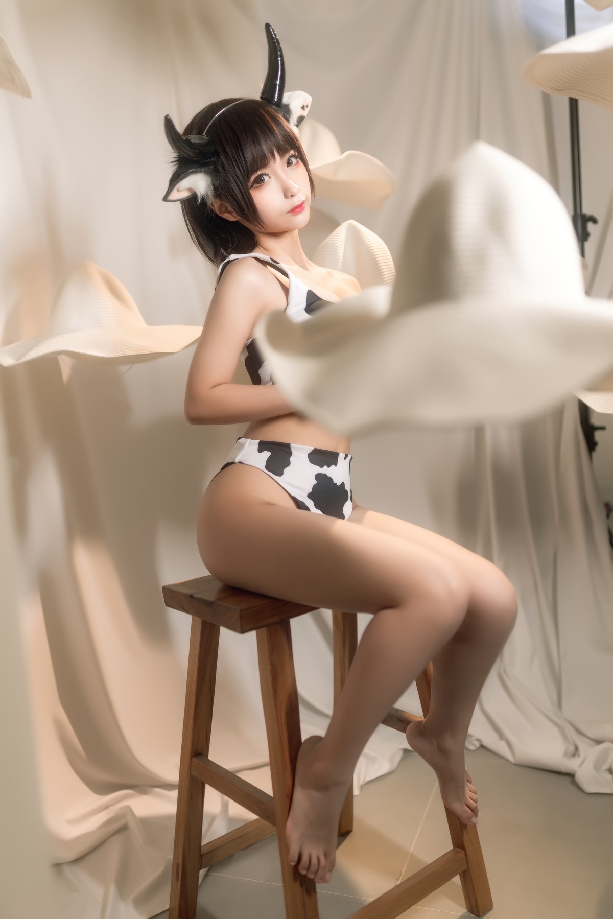 Cosplay 蠢沫沫 Chunmomo 花花牛