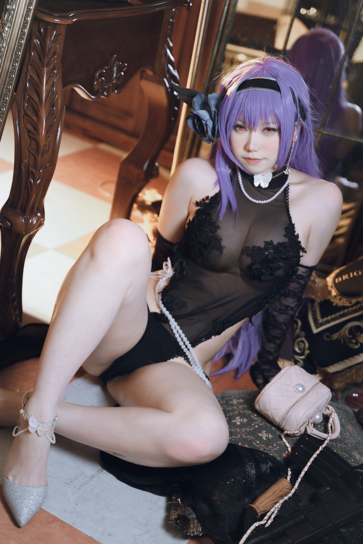 Cosplay 一北亦北 ZB-26 暗蔷摇曳