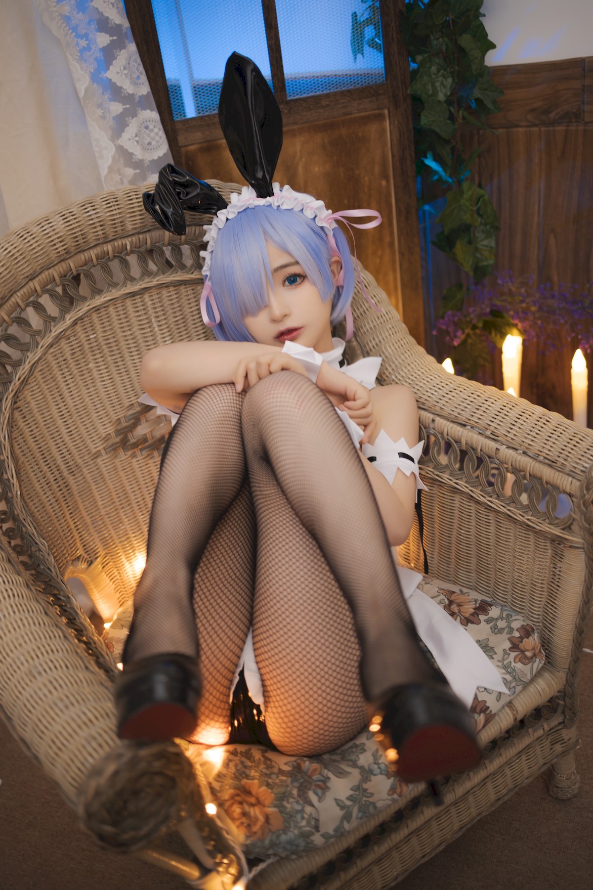 转载 Cosplay 蕾姆兔女郎