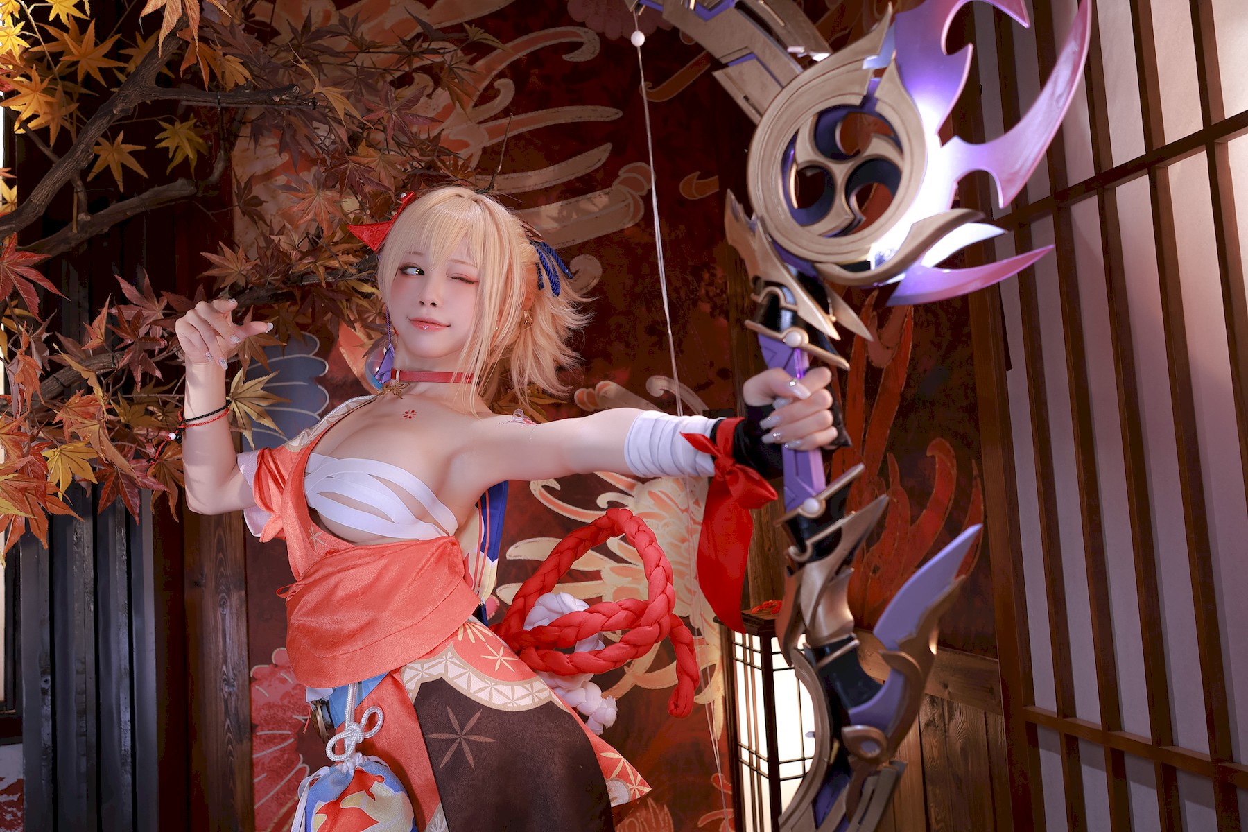 水淼aqua Cosplay 宵宫 Vol.01