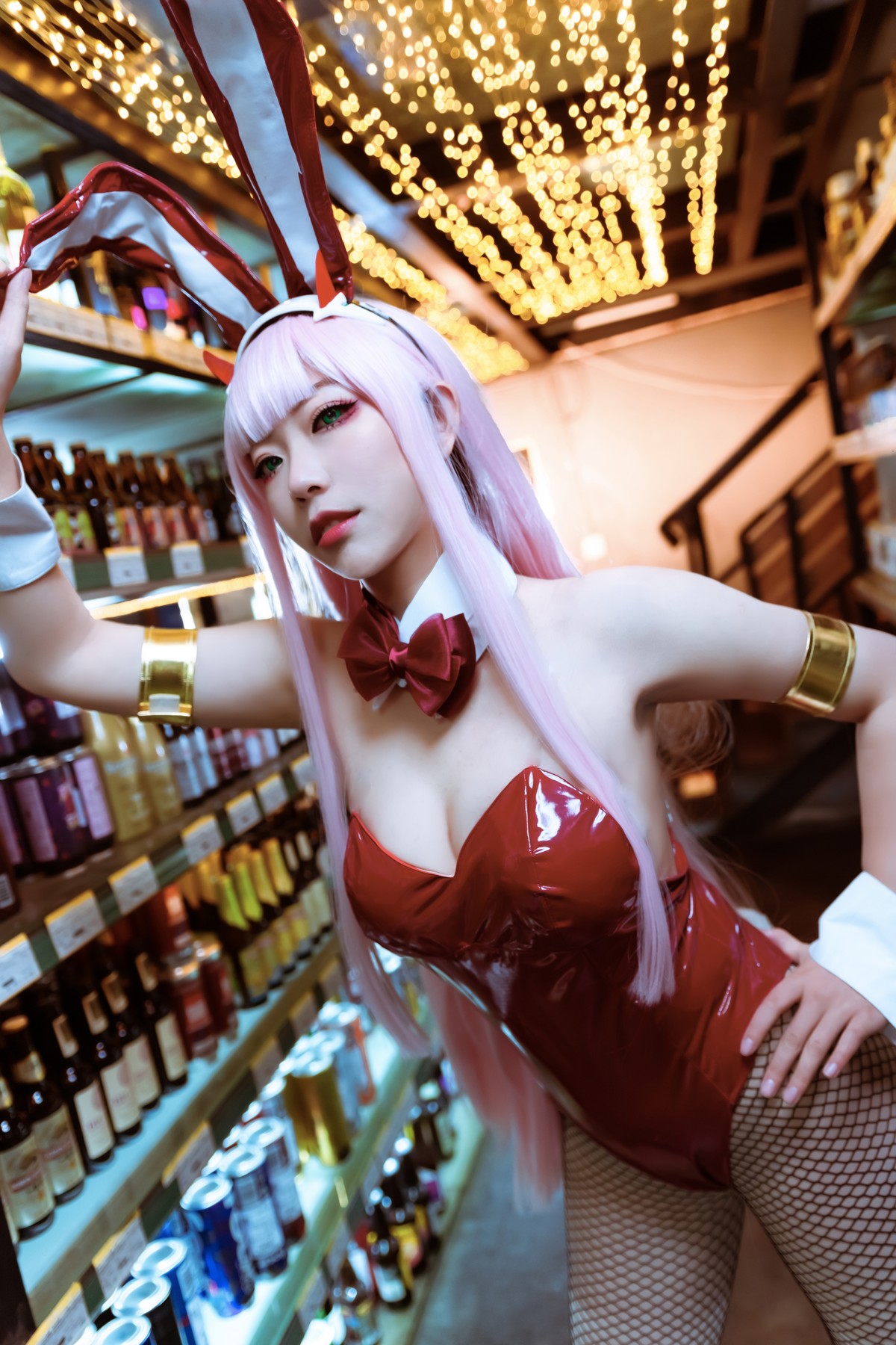 机智的哔啵 Cosplay Zero Two Bunnygirl