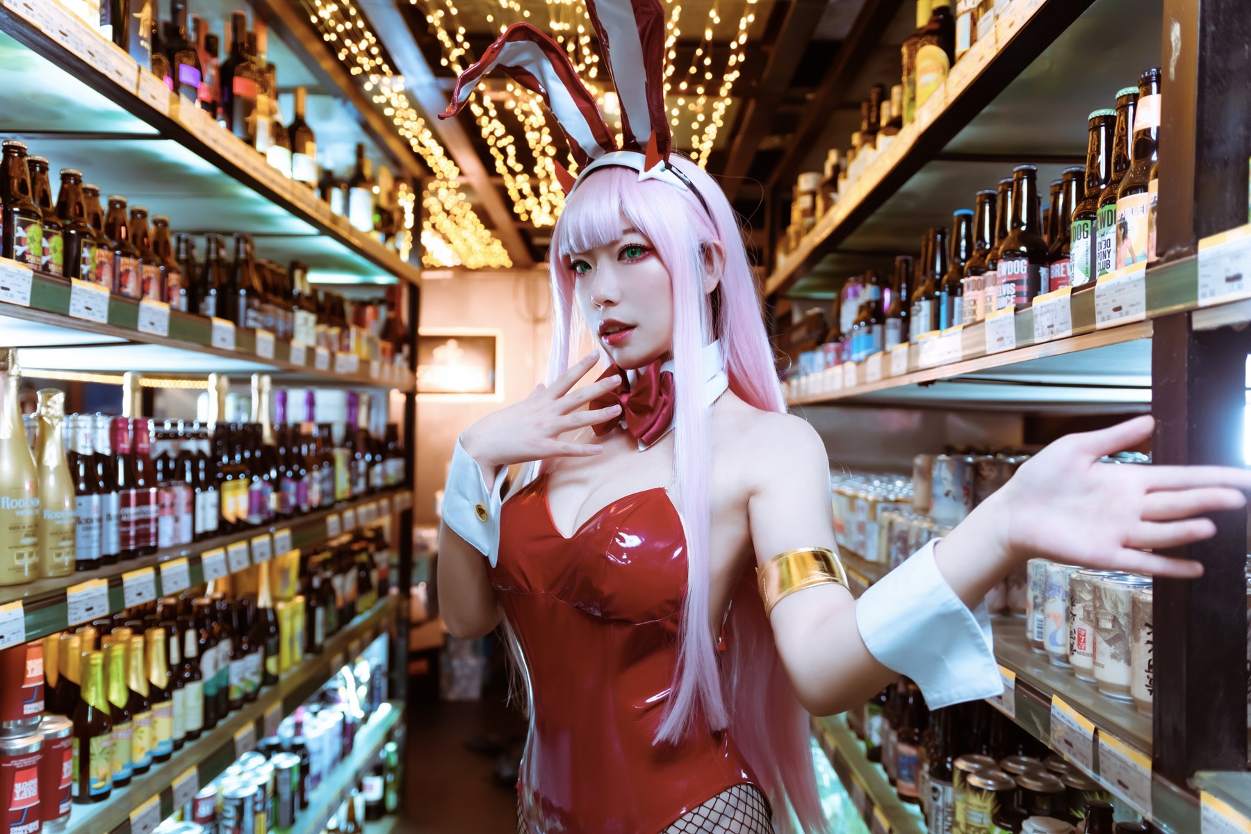 机智的哔啵 Cosplay Zero Two Bunnygirl