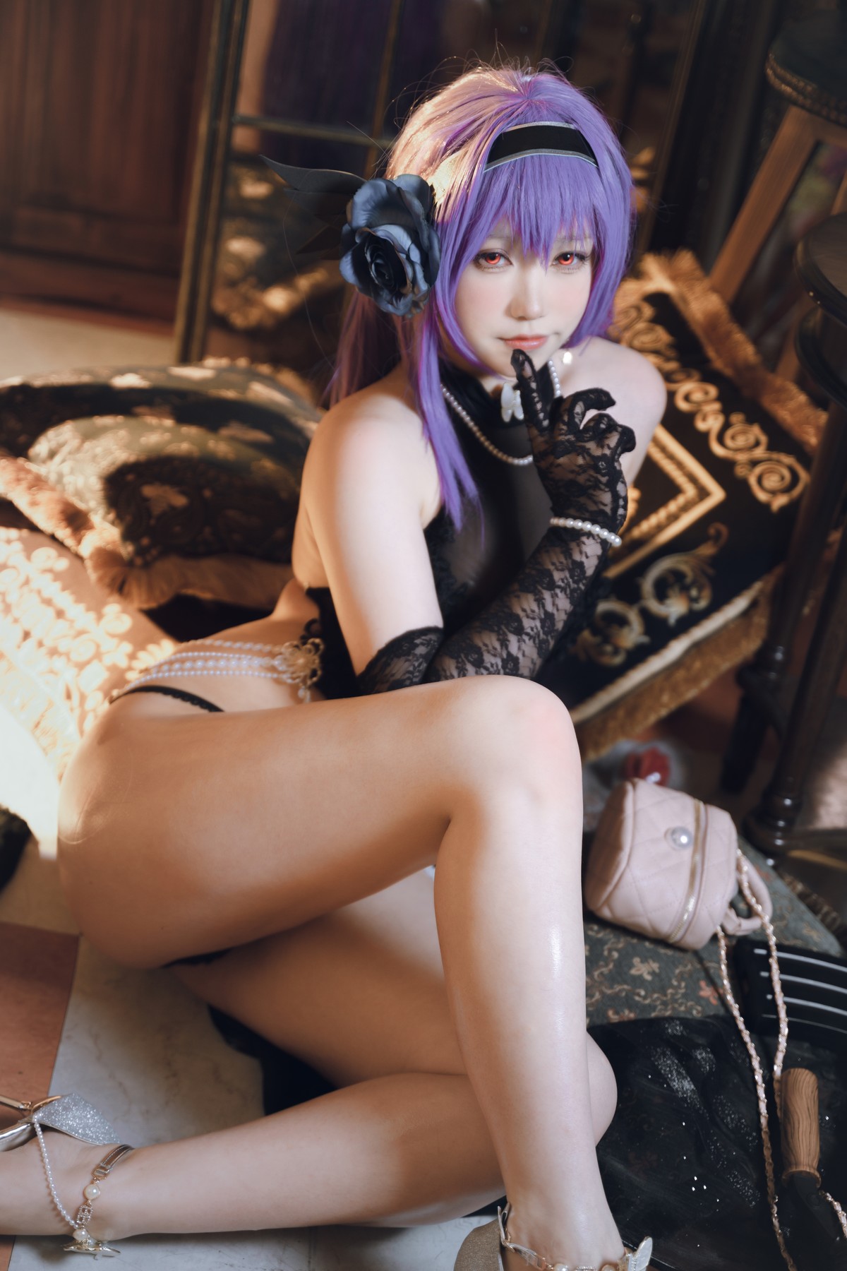 Cosplay 一北亦北 ZB-26 暗蔷摇曳