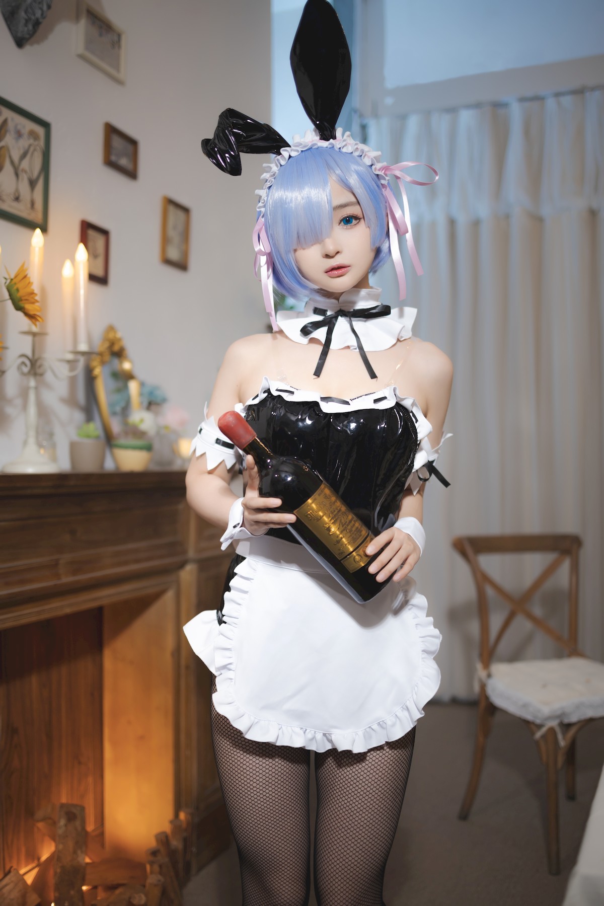 转载 Cosplay 蕾姆兔女郎