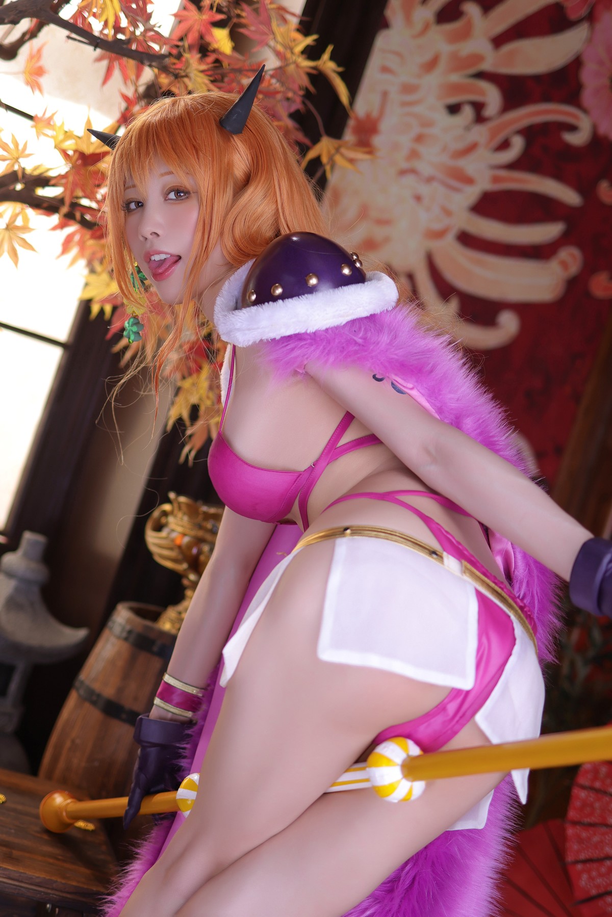 水淼aqua Cosplay 海贼王 娜美