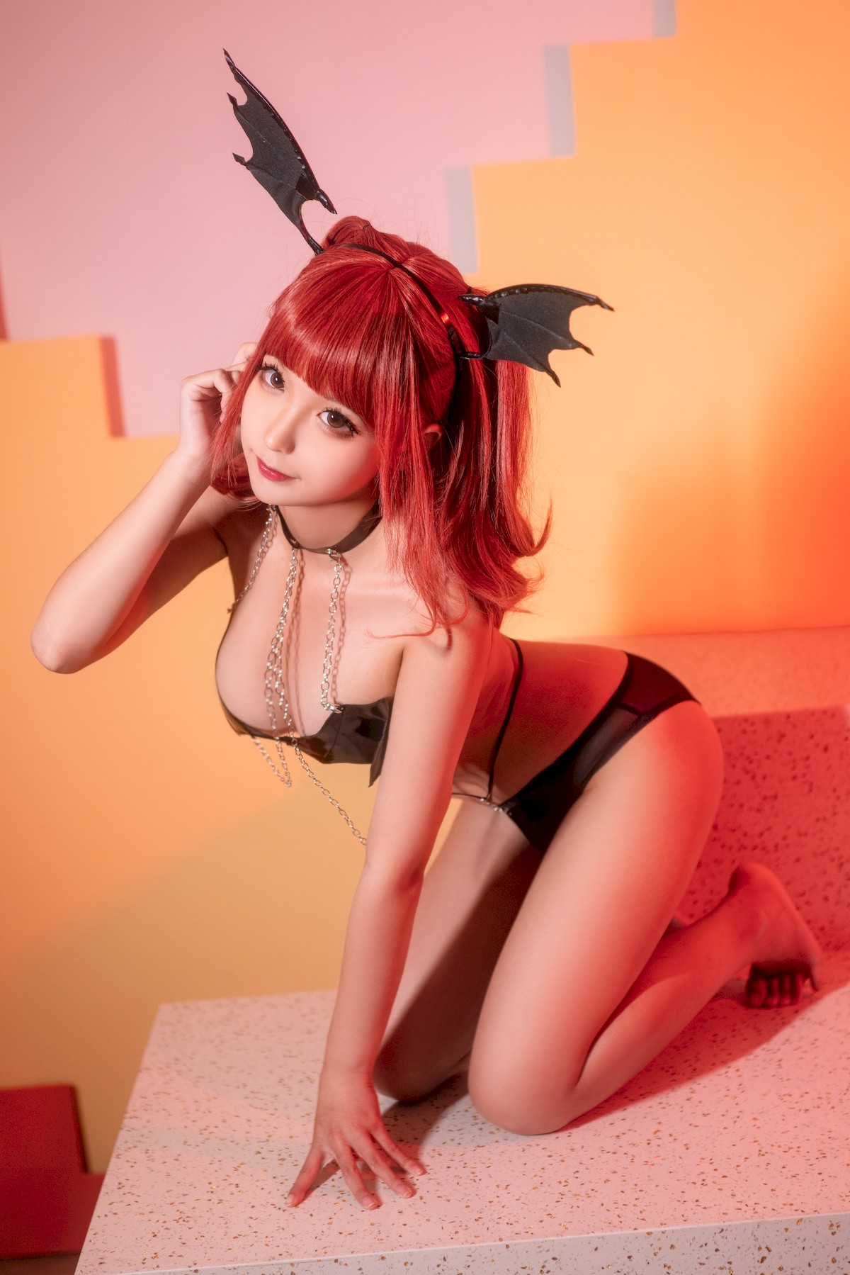 Cosplay 蠢沫沫 Chunmomo 恶魔