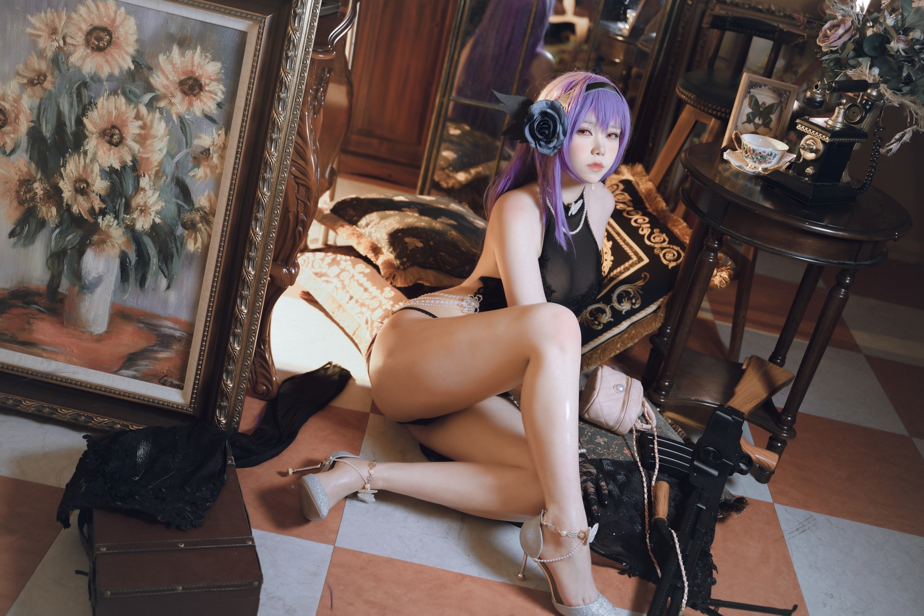 Cosplay 一北亦北 ZB-26 暗蔷摇曳