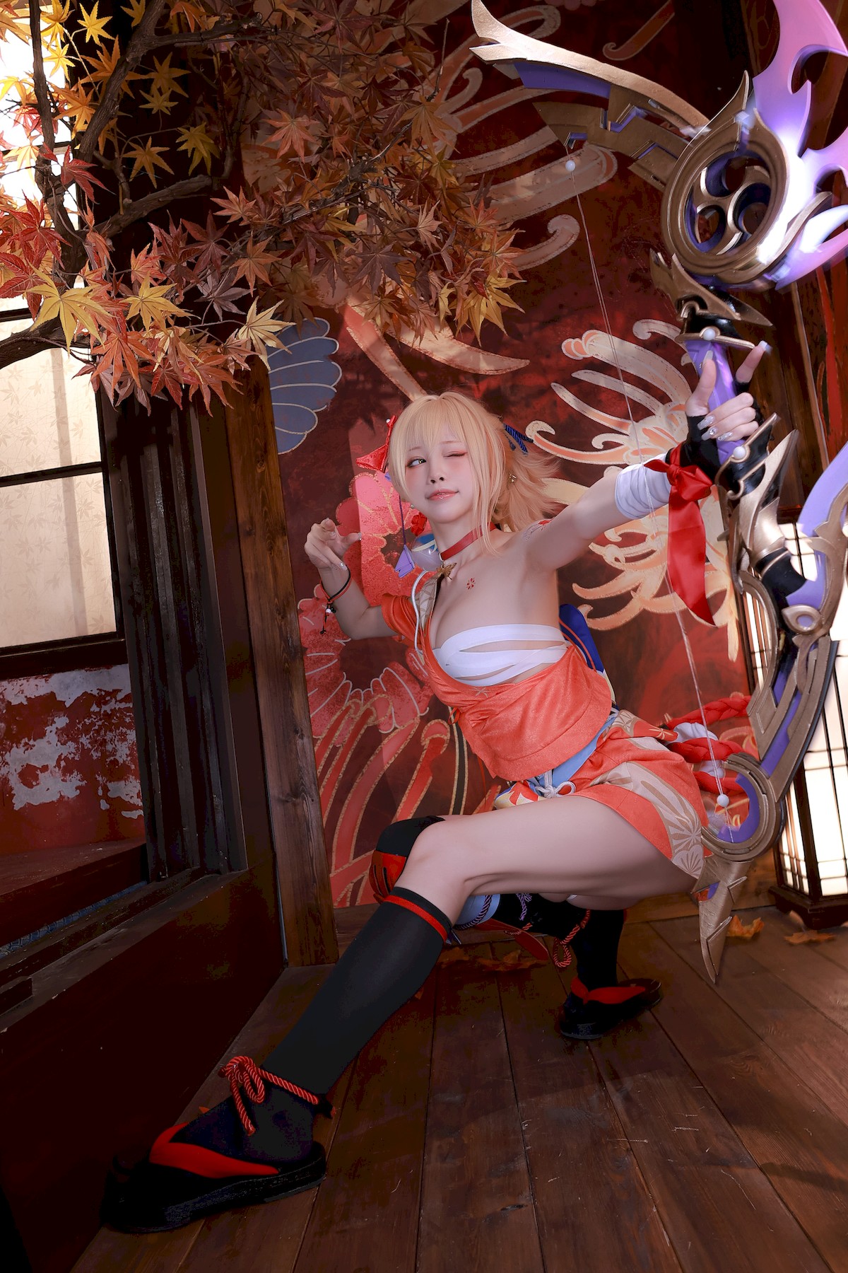 水淼aqua Cosplay 宵宫 Vol.01
