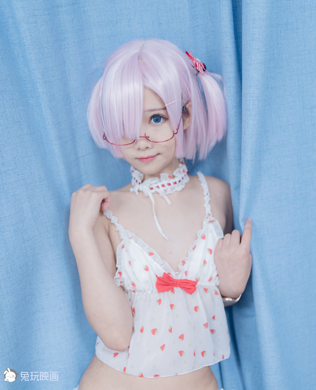 Cosplay 兔玩映画 草莓裙