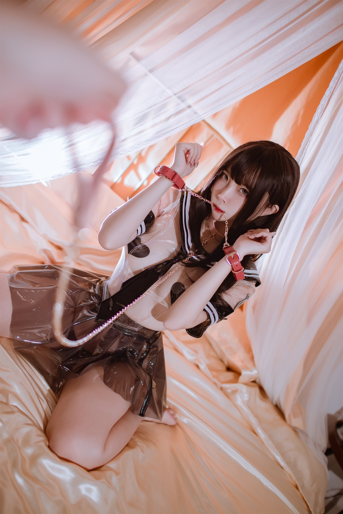 Cosplay 二佐Nisa 透明JK