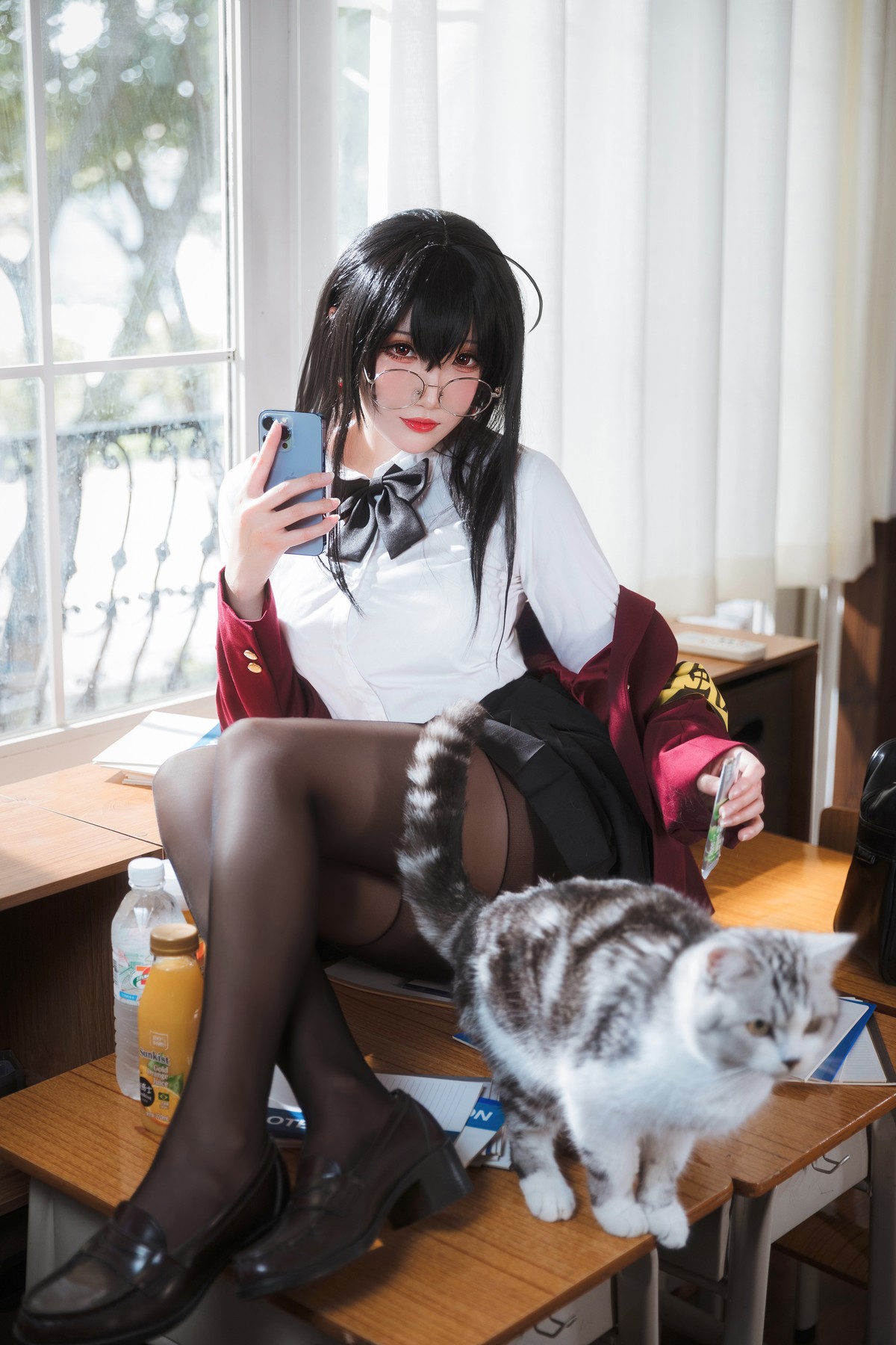 Cosplay 瓜希酱 大凤JK