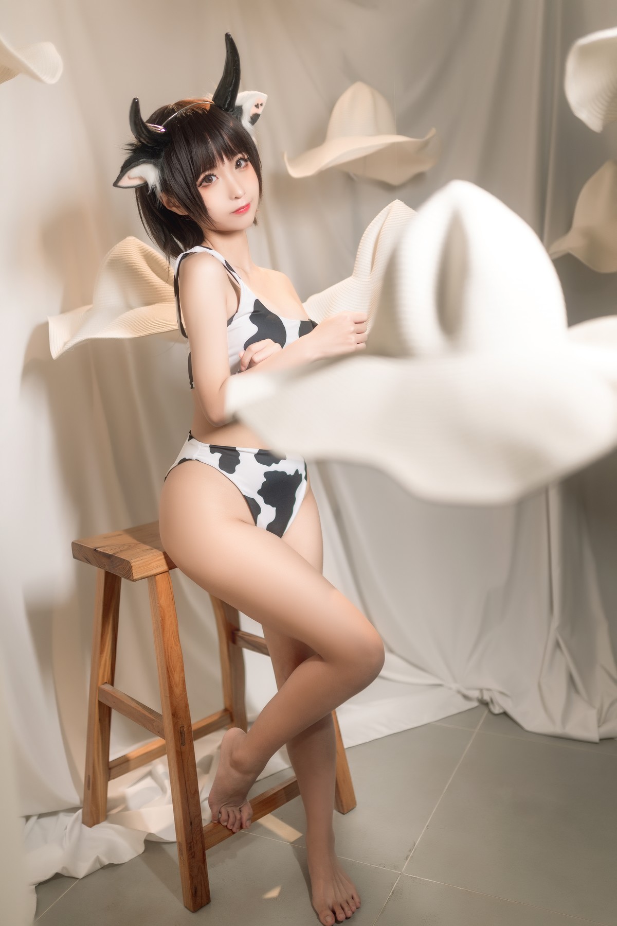 Cosplay 蠢沫沫 Chunmomo 花花牛