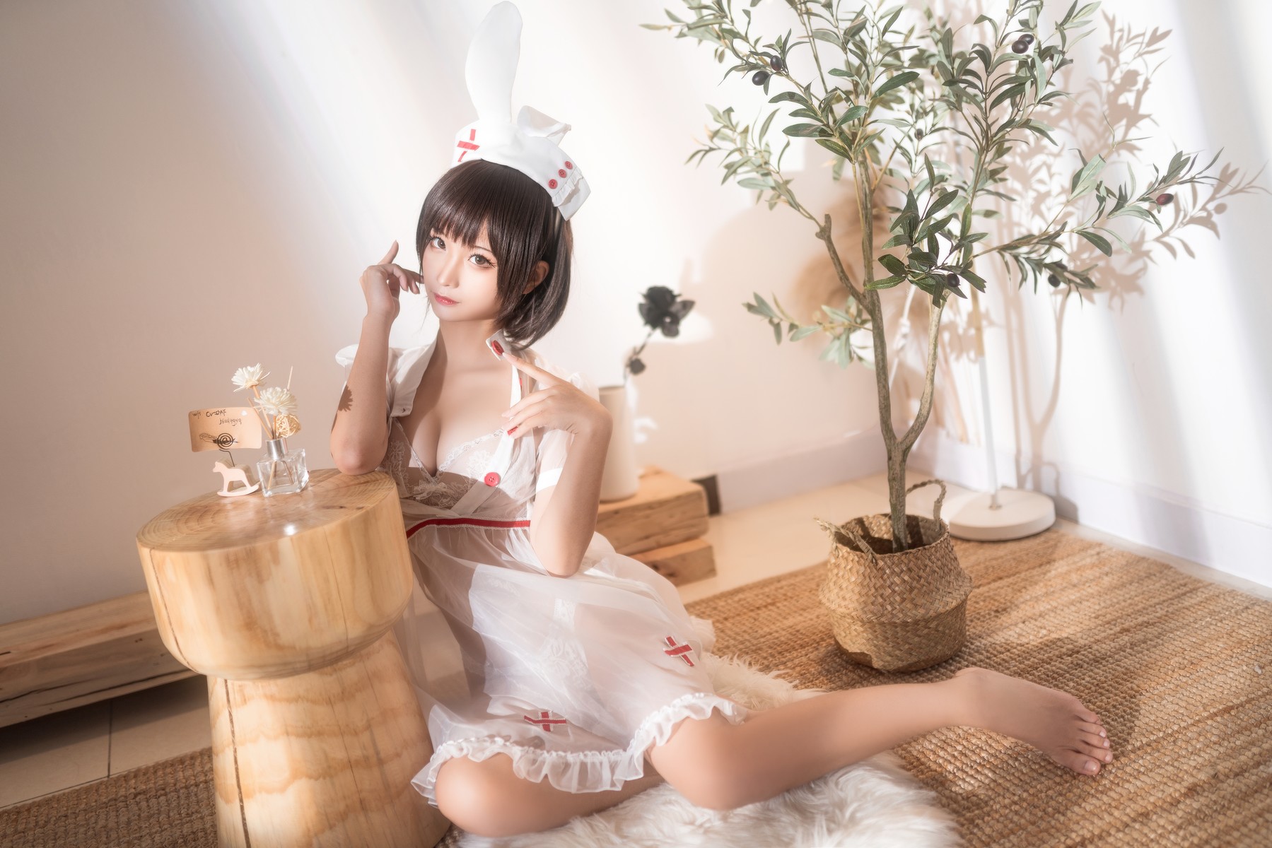 Cosplay 蠢沫沫 Chunmomo 透明护士