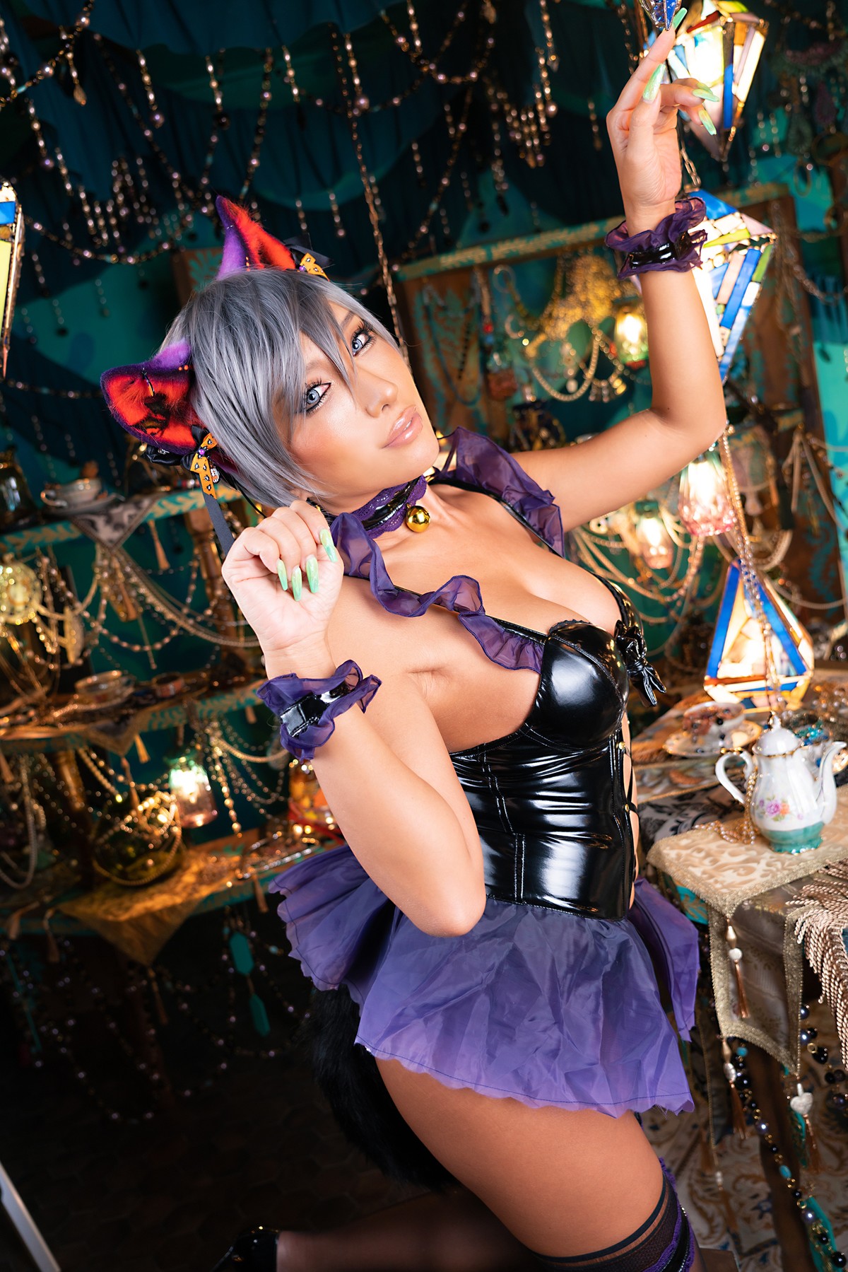Cosplay Nonsummerjack ハロウィンキャットだにゃにゃにゃん
