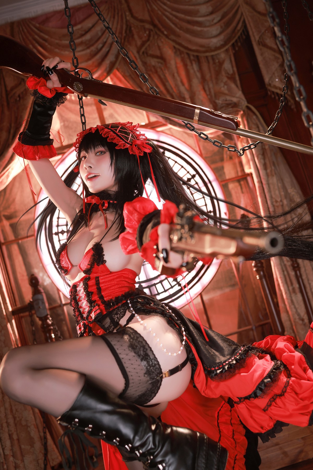 水淼aqua Cosplay 时崎狂三