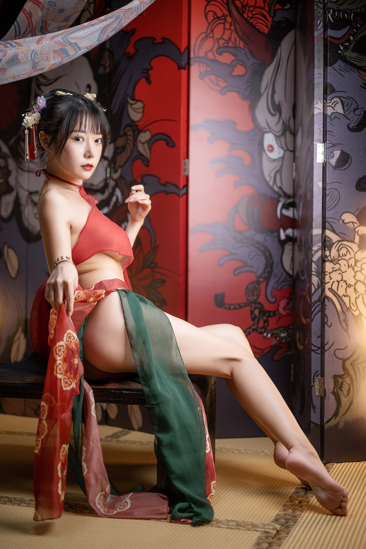 Cosplay 香草喵露露 春节贺图
