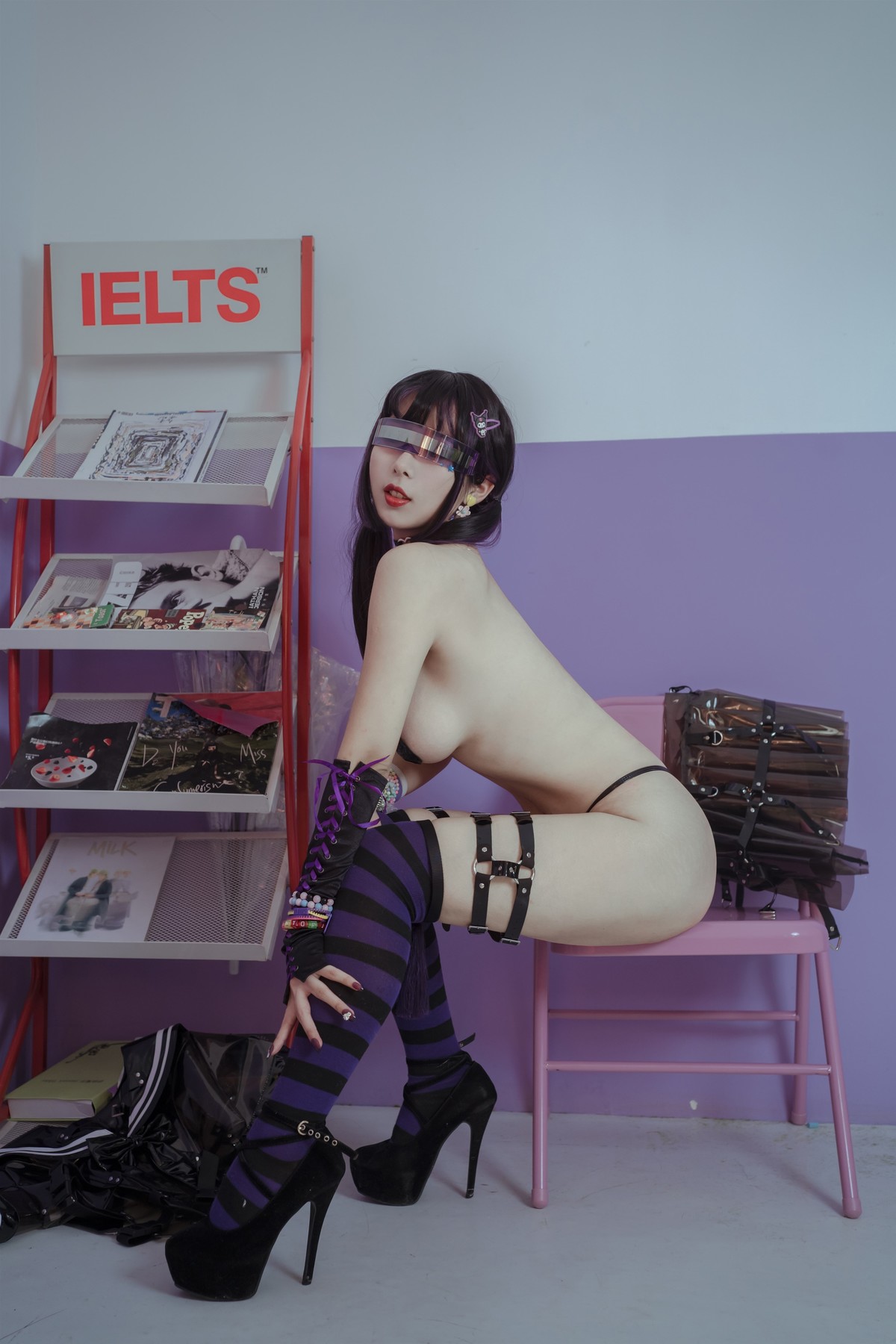Cosplay 云溪溪 奶桃桃 幻想学院