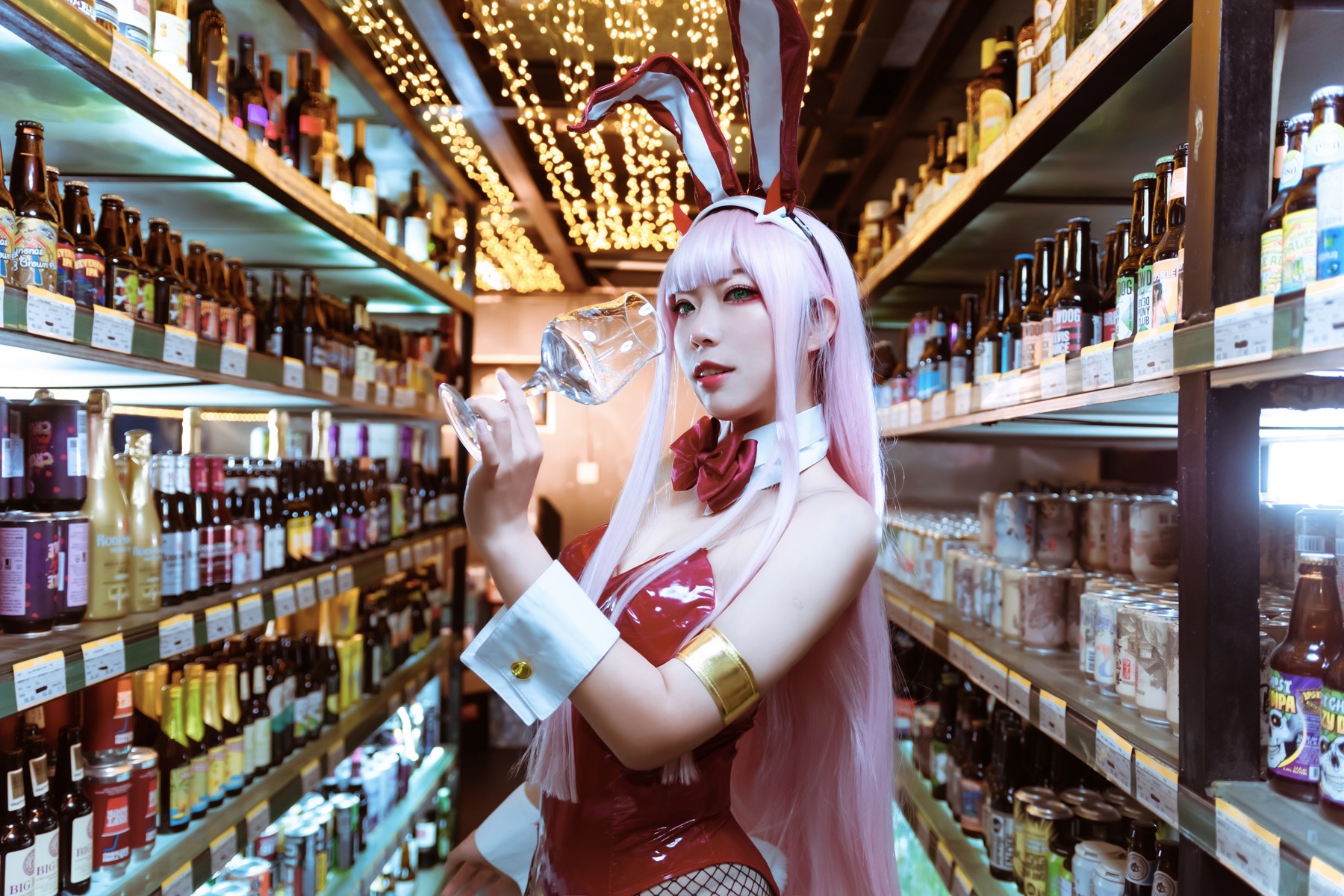 机智的哔啵 Cosplay Zero Two Bunnygirl