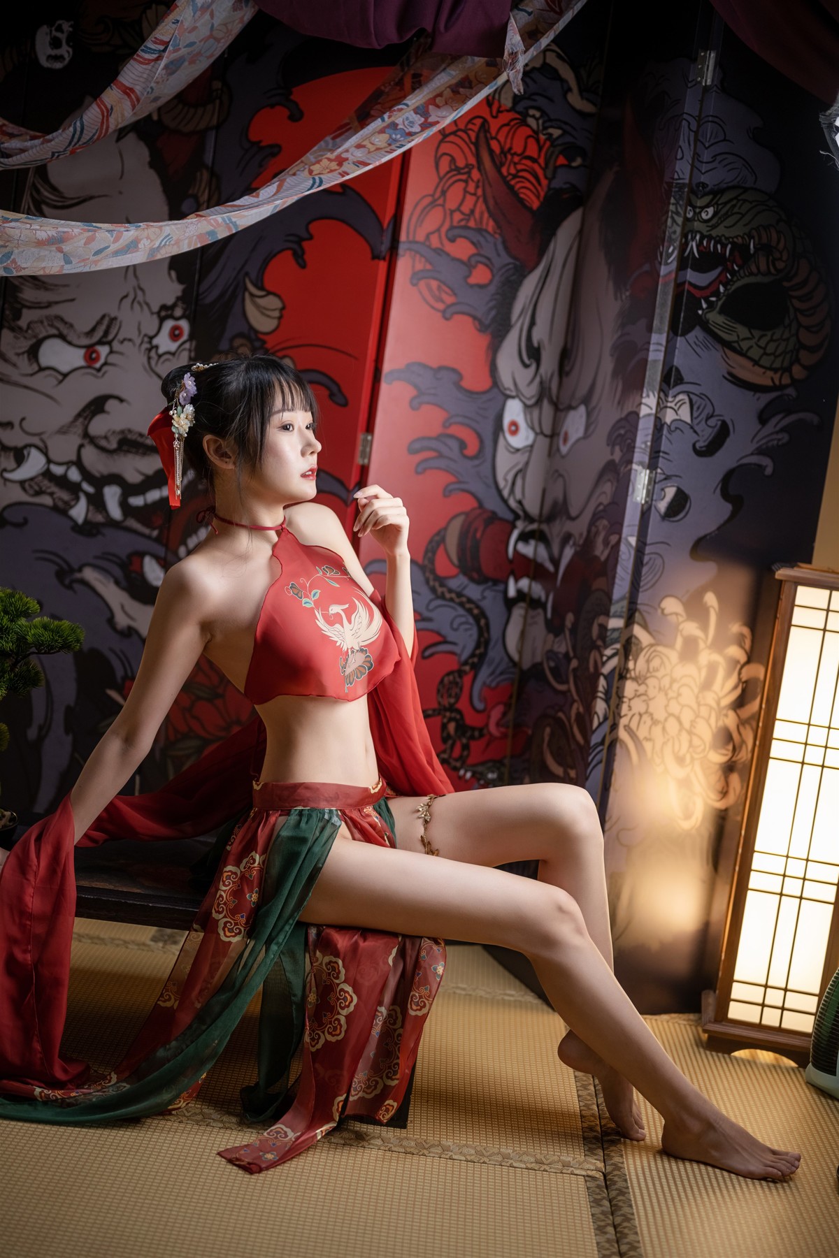 Cosplay 香草喵露露 春节贺图